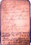 Jacob S. White's family record,.