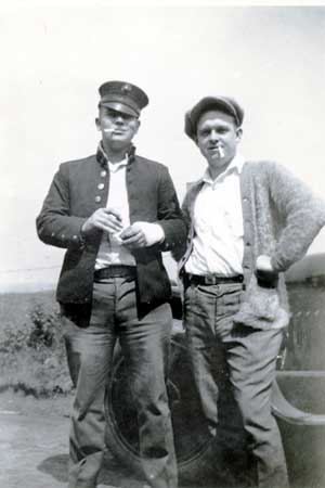 Charles Caylor and John Harmon, 1923.