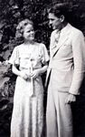 Generation 3. Lee S. Ellsworth (Leroy E. Schrecengost) and his wife Winifred (Barr) Schrecengost.