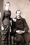 Generation 3.  Mary Hamlet 'Letty' Hill (1867-?) and her husband Alvin 'Al' Greenwood (1854-1918).