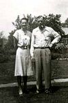 Generation 4.  Jerrine Gertrude (Freyermuth) Weatherby and her husband Howard L. 